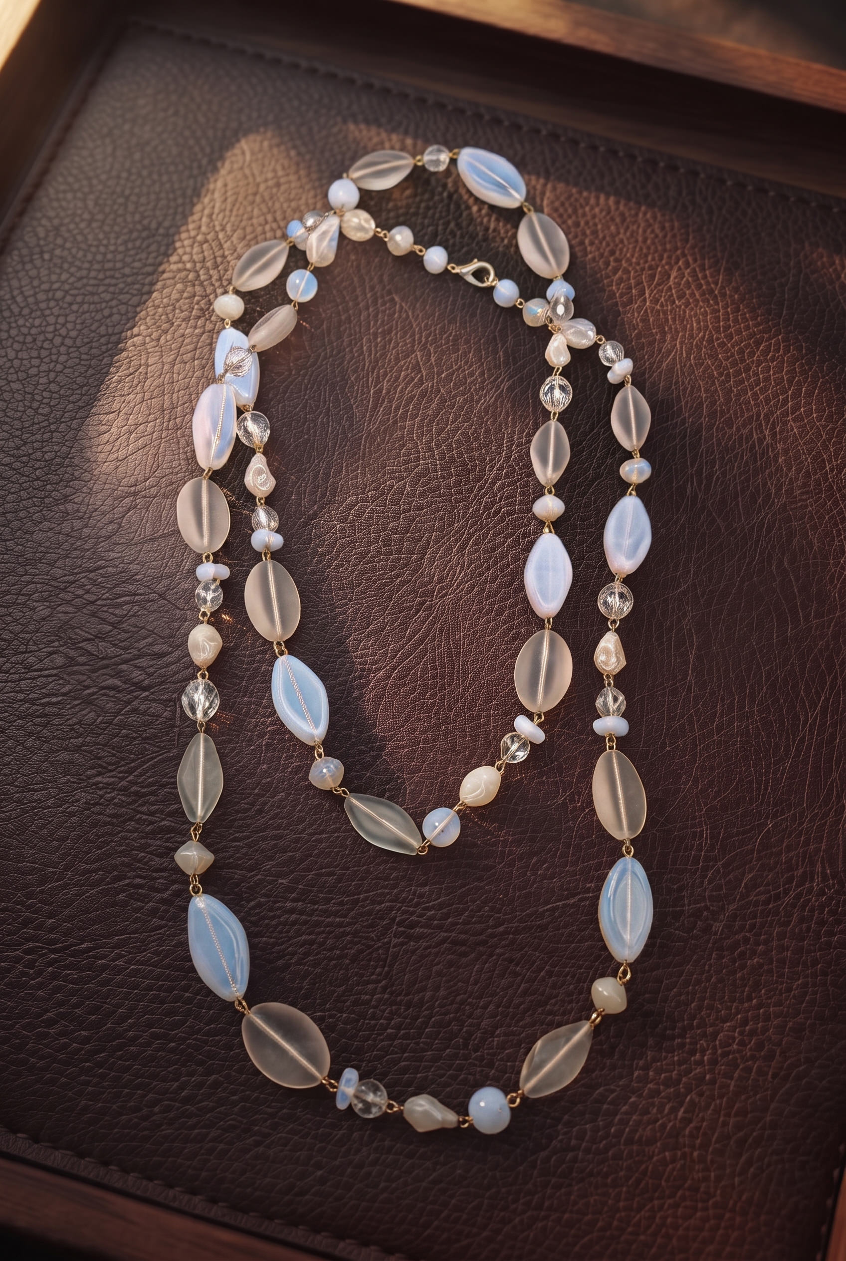 Versatile 120cm Czech Glass Bead Necklace